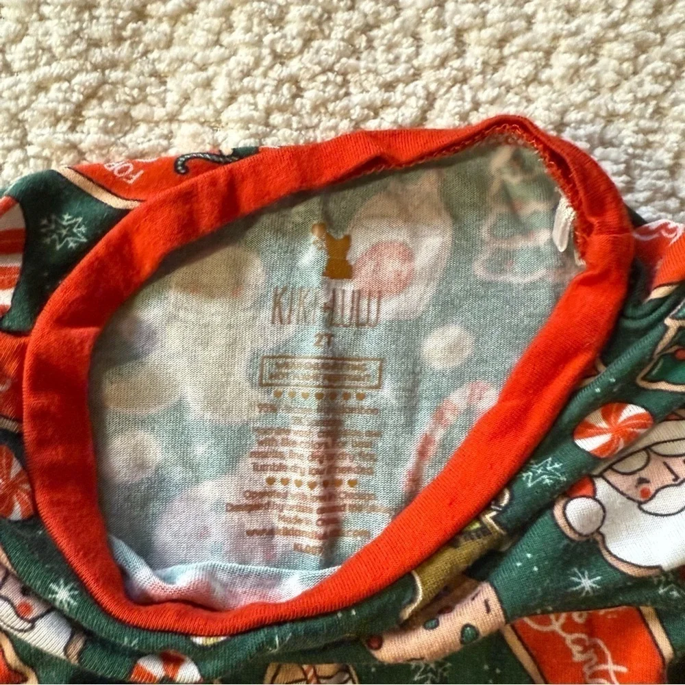 Kiki & Lulu Christmas Cookie Bamboo Pajama Set Size 2T